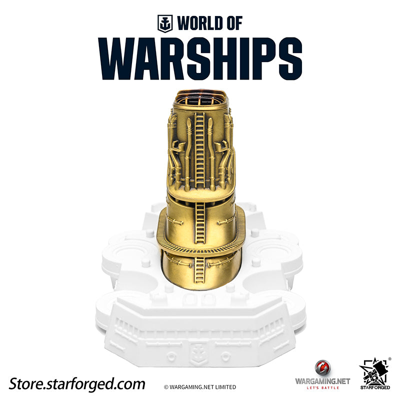 Starforged World of Warships WOWS Themed Incense Burner Game Peripherals Wargaming License